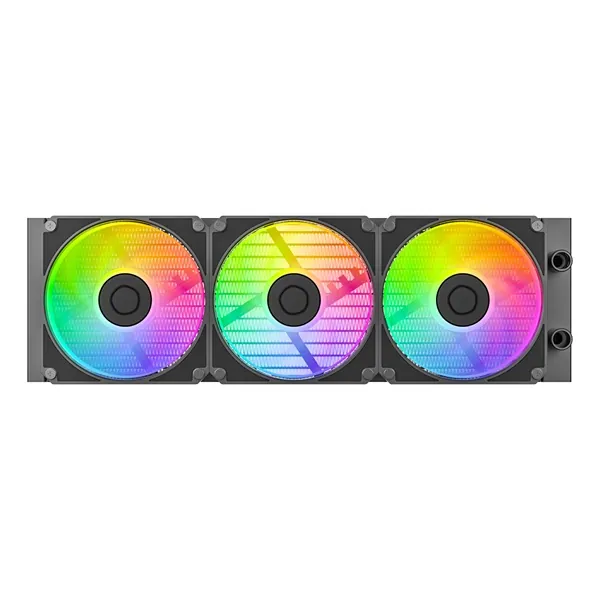 ID-Cooling CPU Water Cooler - Space SL360 V2 (25dB; max. 135,41 m3/h; 3x12cm, A-RGB LED, fekete) – 4. kép