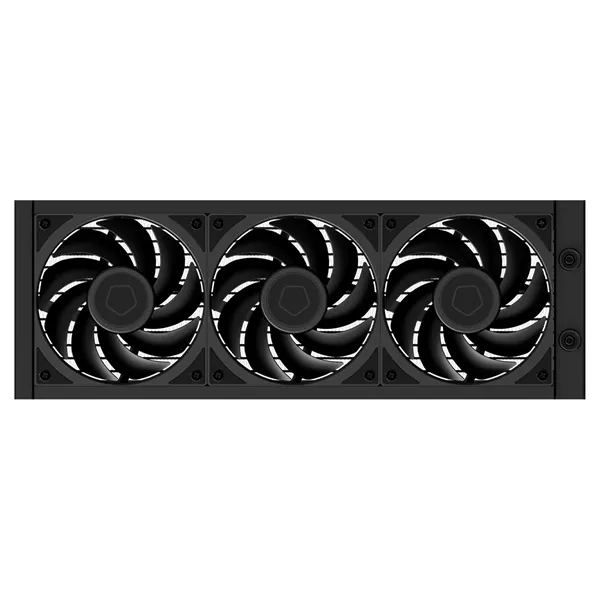 ID-Cooling CPU Water Cooler - Space SL360 V2 PLUS (25dB; max. 150,78 m3/h; 3x12cm, A-RGB LED, fekete) – 3. kép
