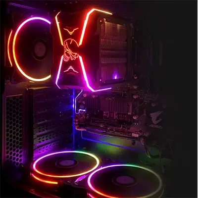 Spirit of Gamer CPU Cooler - CPU AIRCOOLER PRO ARGB (27dB; 1600 RPM; 1x12cm; aluminium/réz) – 2. kép