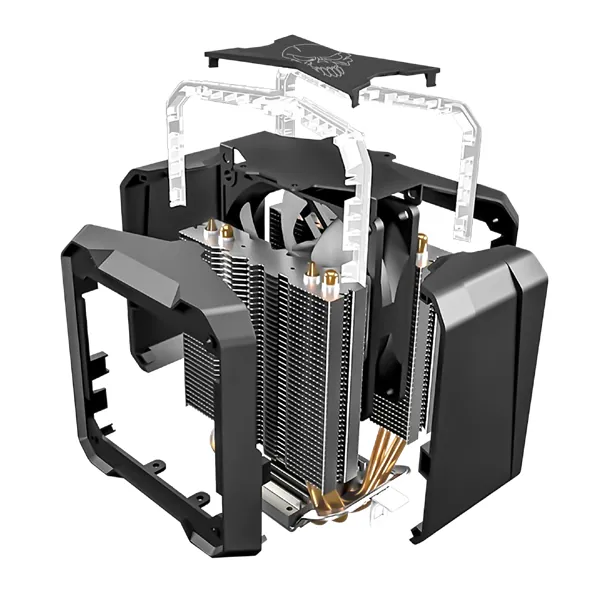 Spirit of Gamer CPU Cooler - CPU AIRCOOLER PRO ARGB (27dB; 1600 RPM; 1x12cm; aluminium/réz) – 8. kép