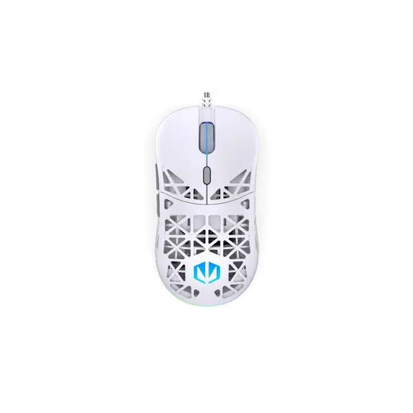 Endorfy Egér - LIV Onyx White (Honeycomb, 8000 DPI, ARGB, PixArt PAW3311, optikai, 1,8m, fehér) – 7. kép
