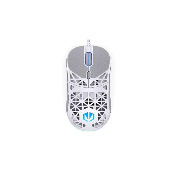 Endorfy Egér - LIV Onyx White (Honeycomb, 8000 DPI, ARGB, PixArt PAW3311, optikai, 1,8m, fehér) – 8. kép