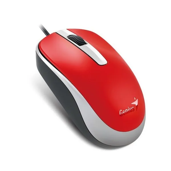 Genius DX-120 USB optikai egér piros