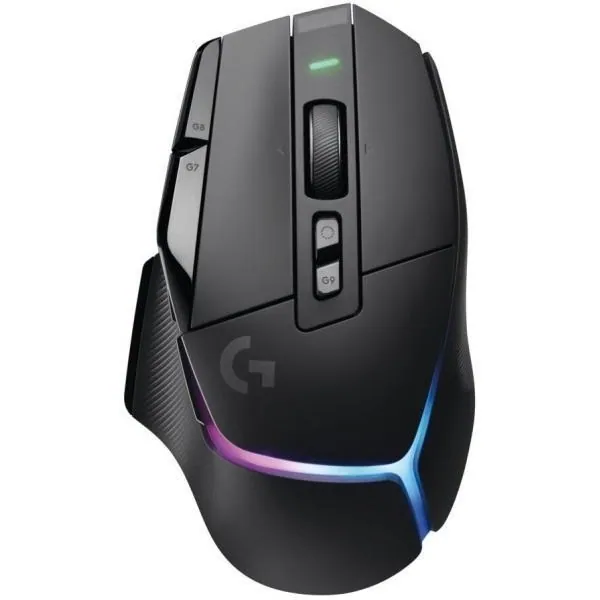 Logitech Egér - G502 X Plus Lightspeed (Vezeték nélküli, Gaming, Optikai, USB, 10 gombos, 25600 DPI, fekete)