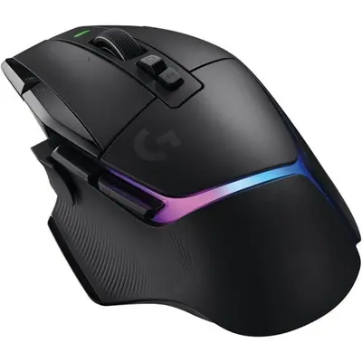 Logitech Egér - G502 X Plus Lightspeed (Vezeték nélküli, Gaming, Optikai, USB, 10 gombos, 25600 DPI, fekete) – 2. kép