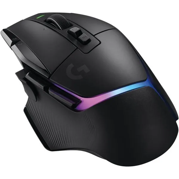 Logitech Egér - G502 X Plus Lightspeed (Vezeték nélküli, Gaming, Optikai, USB, 10 gombos, 25600 DPI, fekete) – 2. kép