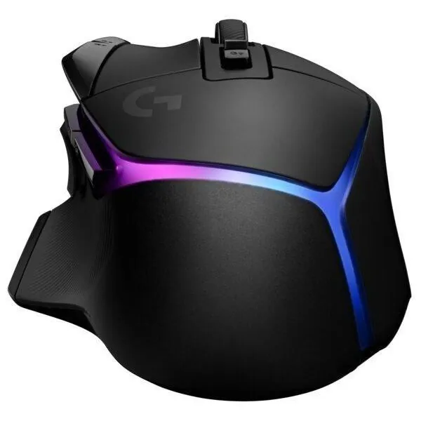 Logitech Egér - G502 X Plus Lightspeed (Vezeték nélküli, Gaming, Optikai, USB, 10 gombos, 25600 DPI, fekete) – 3. kép