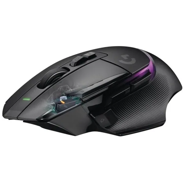 Logitech Egér - G502 X Plus Lightspeed (Vezeték nélküli, Gaming, Optikai, USB, 10 gombos, 25600 DPI, fekete) – 4. kép