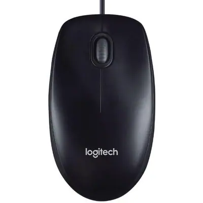 Logitech Egér - M100 (Vezetékes, Optikai, USB, 1000 DPI, fekete)