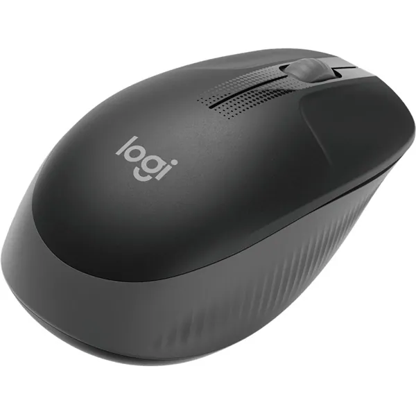Logitech Egér - M190 (Vezeték nélküli, teljes méretű, Optikai, USB, fekete) – 3. kép