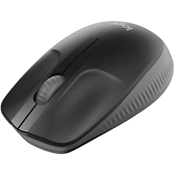 Logitech Egér - M190 (Vezeték nélküli, teljes méretű, Optikai, USB, fekete) – 4. kép