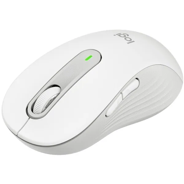 Logitech Egér - M650 Közepes (Vezeték nélküli, Bluetooth, Optikai, 2000 DPI, fehér) – 2. kép
