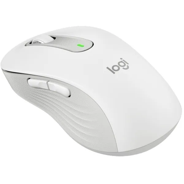 Logitech Egér - M650 Közepes (Vezeték nélküli, Bluetooth, Optikai, 2000 DPI, fehér) – 4. kép