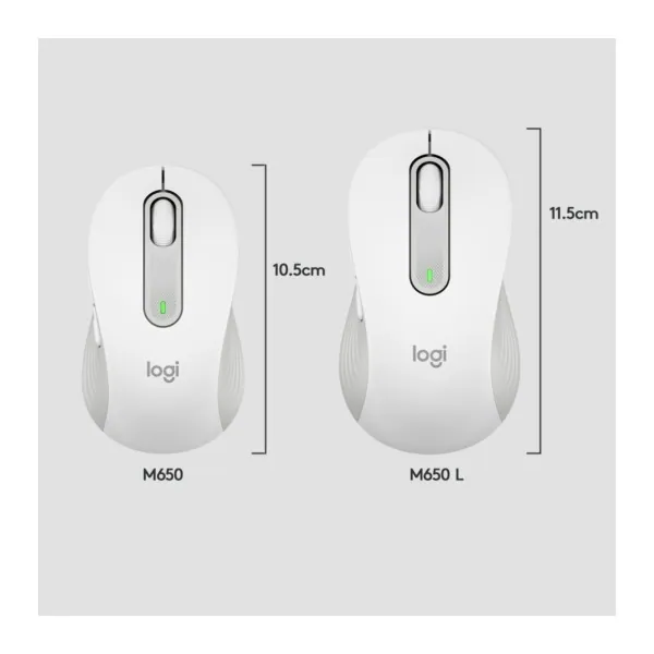Logitech Signature M650 Large Off-white – 4. kép