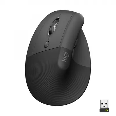 Logitech Lift Left Vertical Ergonomic Mouse Graphite