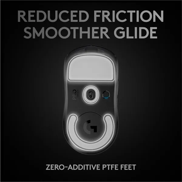 Logitech G Pro X Superlight Wireless Gaming Mouse Black – 3. kép