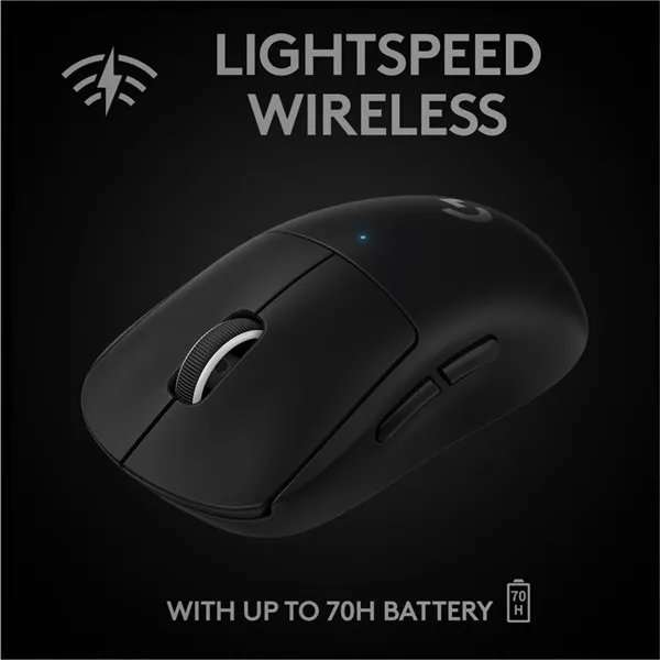 Logitech G Pro X Superlight Wireless Gaming Mouse Black – 4. kép
