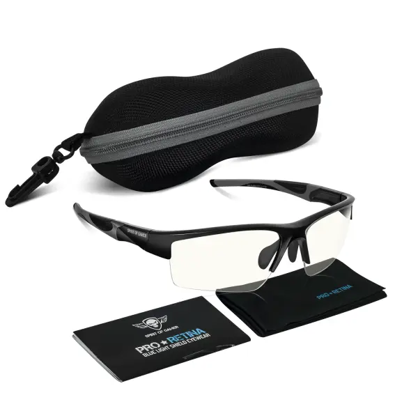 Spirit of Gamer PRO RETINA kékfény/UV szűrő szemüveg SOG-GLAP10 – 6. kép