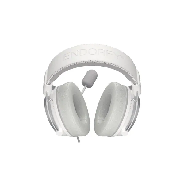 Endorfy Fejhallgató - VIRO Onyx (headset, multiplatform, mikrofon, 3,5mm jack, 53mm driver, 2,7m, fehér) – 3. kép