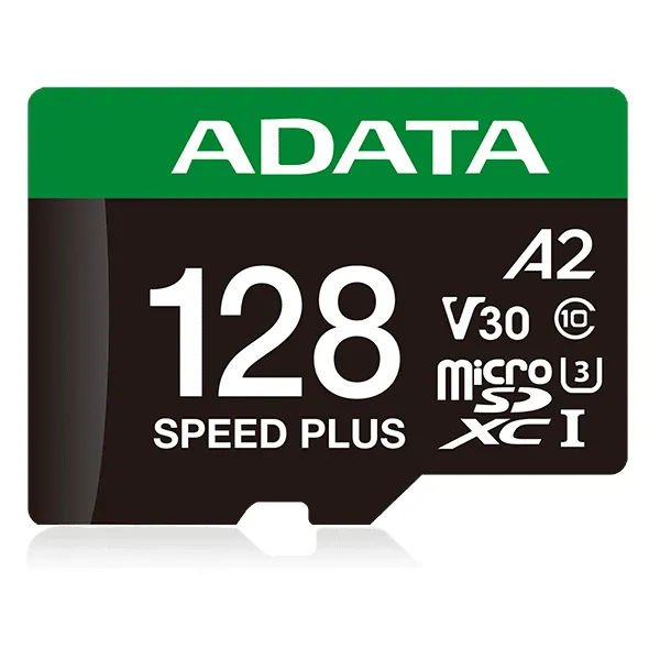 ADATA MicroSD kártya - 128GB microSDXC UHS-I U3 Class10 A2 V30 (R/W: 180/160 MB/s) + adapter