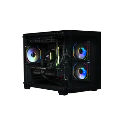 SHARK GAMING PC - RGBeast Mini R500 (Wave mini, R5-7600X, RX9060XT 16G , 1TB NVMe , 16GB , watercooler, Windows 11 h)