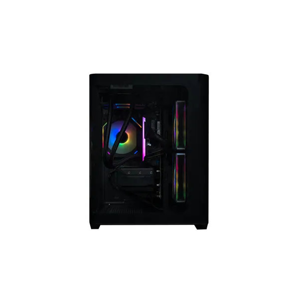 SHARK GAMING PC - RGBeast Mini R500 (Wave mini, R5-7600X, RX9060XT 16G , 1TB NVMe , 16GB , watercooler, Windows 11 h) – 4. kép