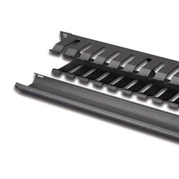 Equip Rackszekrény kiegészítő - 327313 (Kábel rendező panel, fekete) – 4. kép