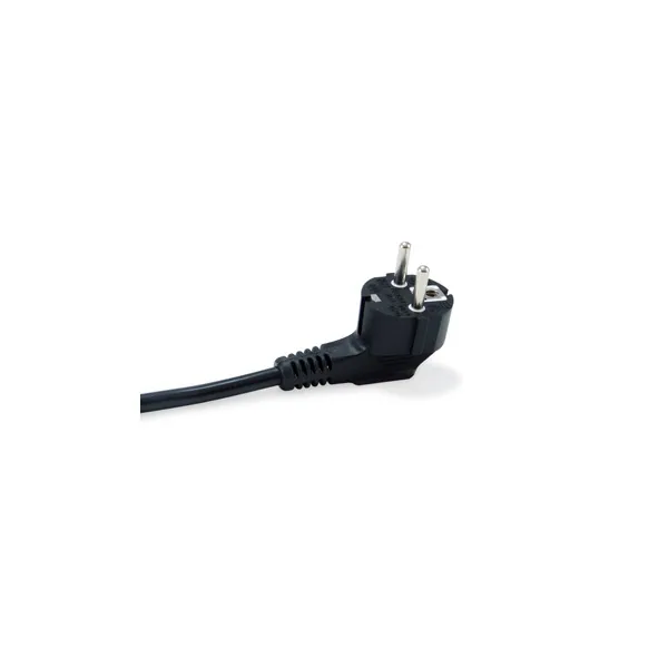 Equip Hálózati Elosztó - 333311 (Schuko, 4x Schuko, Rack 1U, 1,8m kábel, aluminium, fekete) – 3. kép
