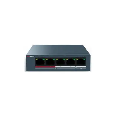 Hikvision Switch PoE - DS-3E0105P-E/M (4 port 100Mbps, 45W, 1xRJ45 100Mbps)