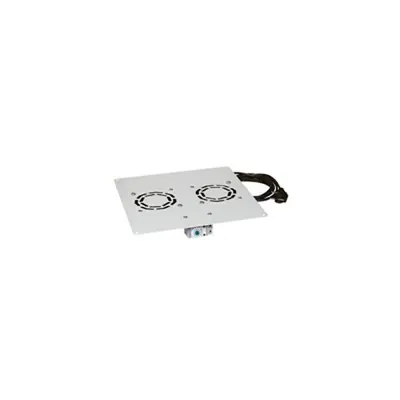 Legrand Rackszekrény ventilátor 19" - 2 ventilátor, termosztát, 160m2 /óra, (Linkeo álló rack szekrényekhez)