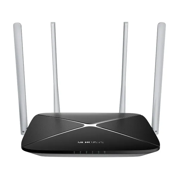 Mercusys Router WiFi AC1200 4G - MB135-4G (867Mbps 5GHz + 300Mbps 2,4GHz; 2x 100Mbps; 2x 4G antenna; nanoSIM foglalat)