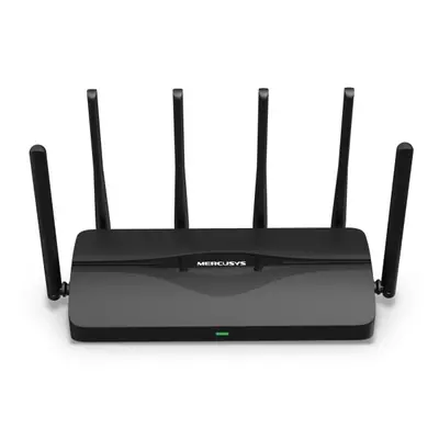 Mercusys Router WiFi BE9300 - MR47BE (5760Mbps 6GHz + 2880Mbps 5GHz + 688Mbps 2,4GHz; 4x 2,5Gbps, WPA3; 320MHz)