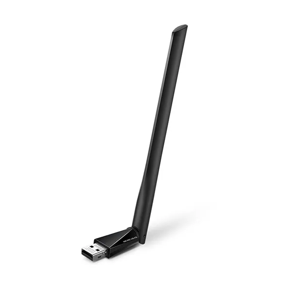Mercusys Hálózati adapter WiFi AC650 - MU6H (USB2.0; 433Mbps 5GHz + 200Mpbs 2,4GHz; USB2.0; Antenna)