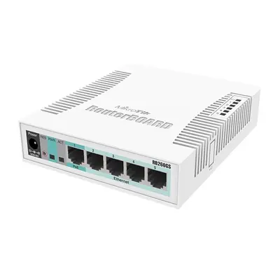Mikrotik RouterBoard RB260GS 5port Gigabit 1port GbE SFP Switch