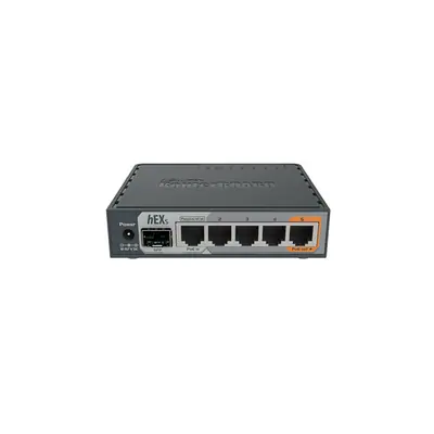 Mikrotik RouterBoard hEX S RB760iGS L4 256MB 5x GbE port 1x GbE SFP router