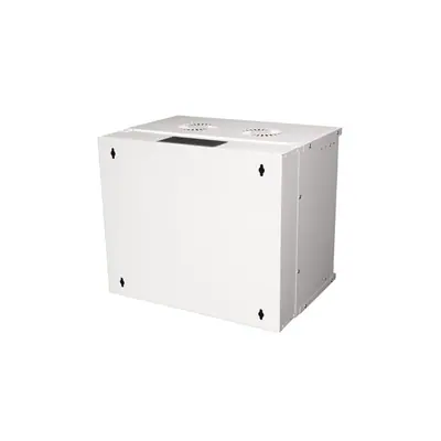 Equip Fali Rackszekrény - EWM-09-5440-G (19", 9U, 540x400mm, lapra szerelt, szürke) – 2. kép