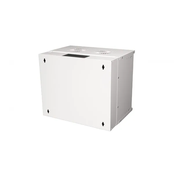 Equip Fali Rackszekrény - EWM-09-5440-G (19", 9U, 540x400mm, lapra szerelt, szürke) – 2. kép