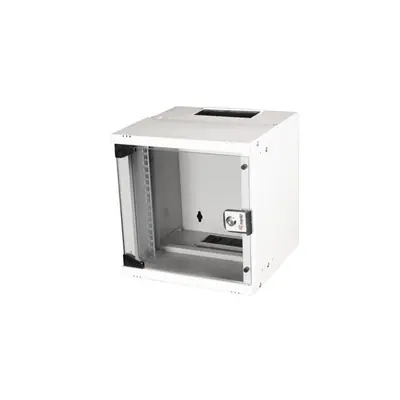 Equip Fali Rackszekrény - EWM-06-3030-G (10", 6U, 300x300mm, lapra szerelt, szürke)