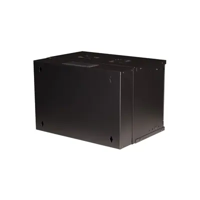Equip Fali Rackszekrény - EWM-06-3030-B (10", 6U, 300x300mm, lapra szerelt, fekete) – 2. kép