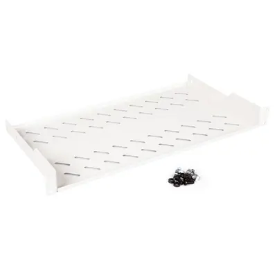 Equip Rackszekrény kiegészítő - EZFS-19-1-40-G (Fix polc, 19", 1U, Mélység: 250mm, szürke) – 2. kép
