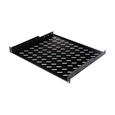 Equip Rackszekrény kiegészítő - EZFS-19-1-60-B (Fix polc, 19", 1U, Mélység: 400mm, fekete)