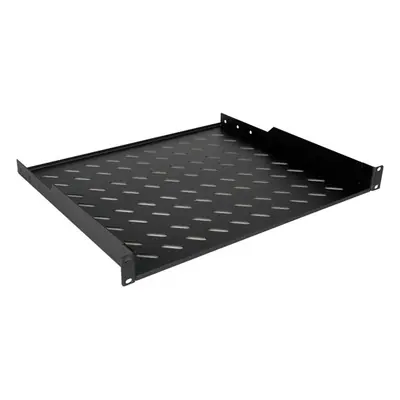 Equip Rackszekrény kiegészítő - EZFS-19-1-60-B (Fix polc, 19", 1U, Mélység: 400mm, fekete) – 2. kép