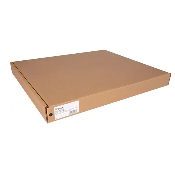 Equip Rackszekrény kiegészítő - EZFS-19-1-60-B (Fix polc, 19", 1U, Mélység: 400mm, fekete) – 4. kép