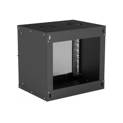 Manhattan Rackszekrény - 19" fali kivitel (9U, 500 (h) x 540 (w) x 400 (d) mm, IP20, Flatpack, Fekete) – 2. kép