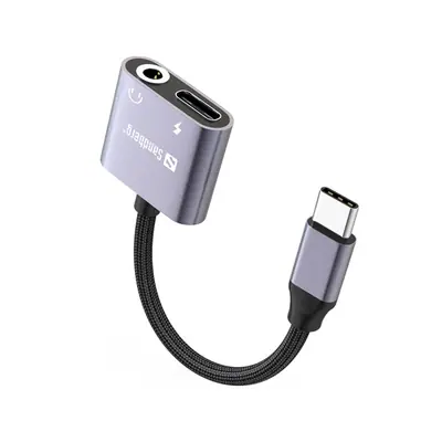 Sandberg Átalakító - USB-C Audio Adapter PD65W – 2. kép
