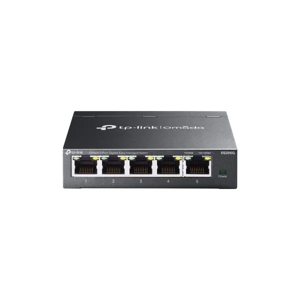 TP-Link Switch Menedzselhető - ES205G (Omada; 5x 1Gbps)
