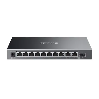 TP-Link Switch Menedzselhető PoE - ES210GP (Omada; 9x 1Gbps; 8x af/at PoE+ port; 1x SFP/RJ45 combo port; 63W) – 2. kép