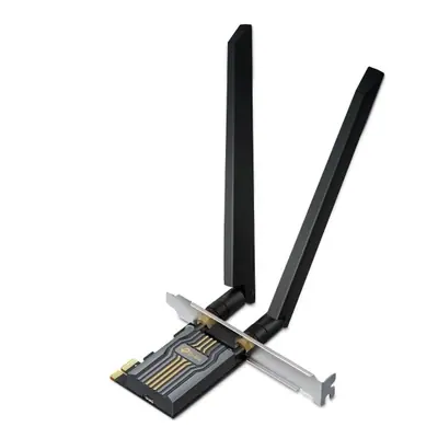 TP-Link Hálózati adapter WiFi BE6500 - Archer TBE400 (PCI-E; 688Mbps 2.4Ghz +2882Mbps 5Ghz +2882Mbps 6Ghz; BT5.4; Wifi7)