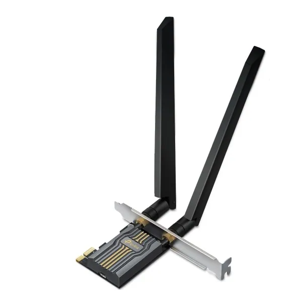 TP-Link Hálózati adapter WiFi BE6500 - Archer TBE400 (PCI-E; 688Mbps 2.4Ghz +2882Mbps 5Ghz +2882Mbps 6Ghz; BT5.4; Wifi7)