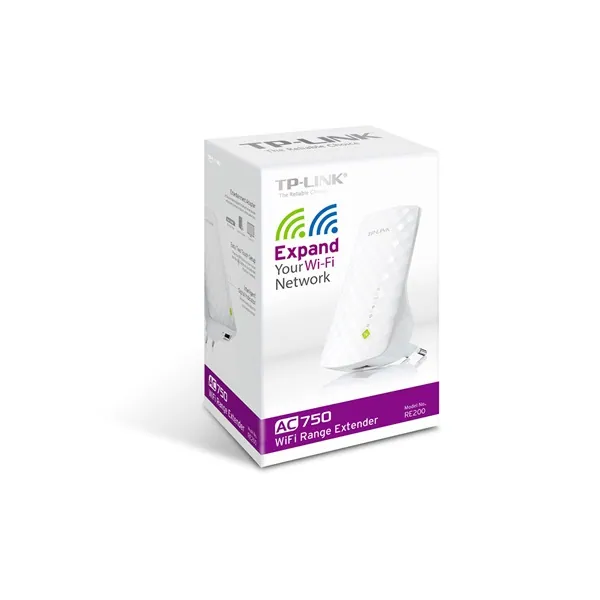 TP-Link RE200 TL-AC750 WiFi Range Extender White – 4. kép